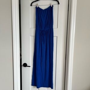 J. Crew Strapless Maxi Dress